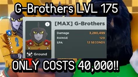 G-Brothers NEW BROKEN 6 STAR SHOWCASE | ATSD / All Star Tower Defense - YouTube