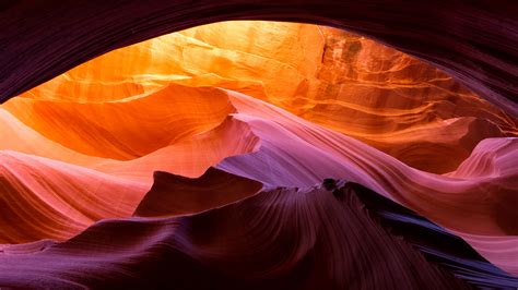 nature, Landscape, Lava, Colorful, Rock, Grand Canyon, Light Trails, Orange, Photography ...