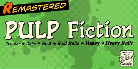 Pulp Fiction Font | Fontspring