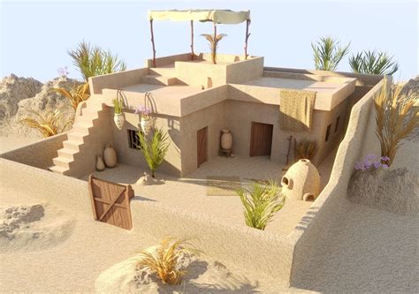 Ancient Egyptian House | CGTrader