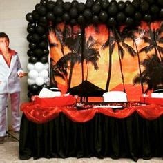 Scarface party / Gangsta / Al Pacino / The world is mine Birthday Party Ideas in 2019 | Tony's ...