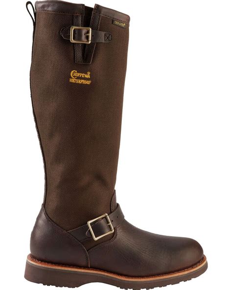 Chippewa Men's 17" Viper Pitstop Waterproof Snake Boots | Boot Barn