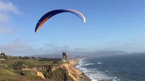 Tandem Paragliding near San Francisco Bay Area. - YouTube