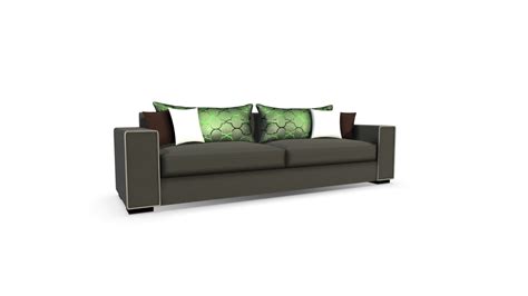 Couch Grey - Download Free 3D model by Pivoga [c62b487] - Sketchfab