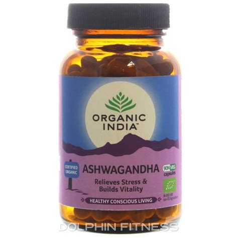 Organic India Ashwagandha (90 Veggie Caps)