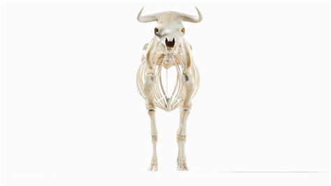 Bull Body, Skeleton and Lymphatic System Static model - TurboSquid 1724132