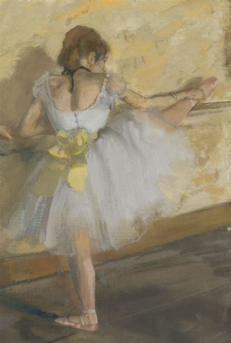 Dancers Practicing at the Barre Degas Drawings, Degas Paintings ...