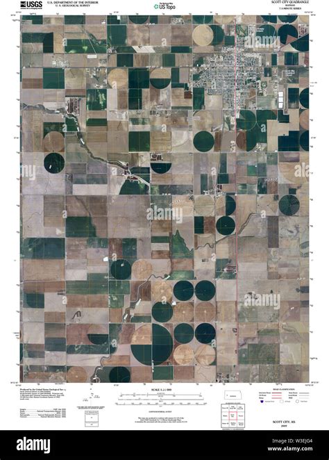 Scott city kansas map hi-res stock photography and images - Alamy