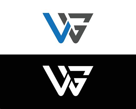 Letter WG Logo And Icon Design Modern Vector Template. 8646309 Vector Art at Vecteezy