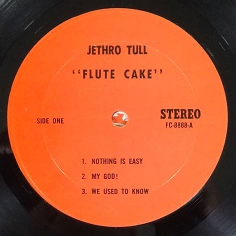 Jethro Tull - Flute Cake - Used Vinyl - High-Fidelity Vinyl Records and Hi-Fi Equipment ...