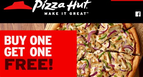 Pizza Hut Canada Canada Day Promotional Codes: Buy One Pizza and Get ...