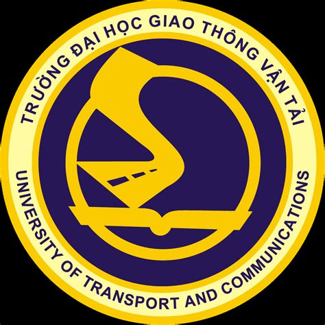 Tuyển sinh logo trường đại học giao thông vận tải hiện đại và tiên tiến