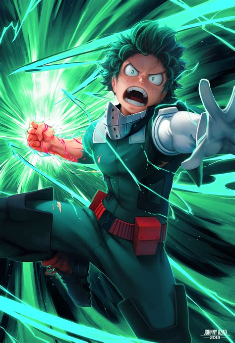 My Hero - Deku by JohnnyAzad on DeviantArt | Hero, My hero academia ...