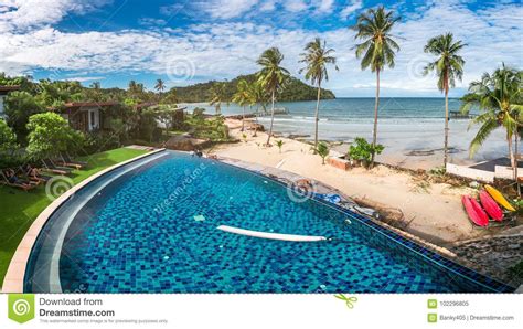 Resort Hotel at Thailand Sea at Trat Stock Image - Image of birds, holiday: 102296805