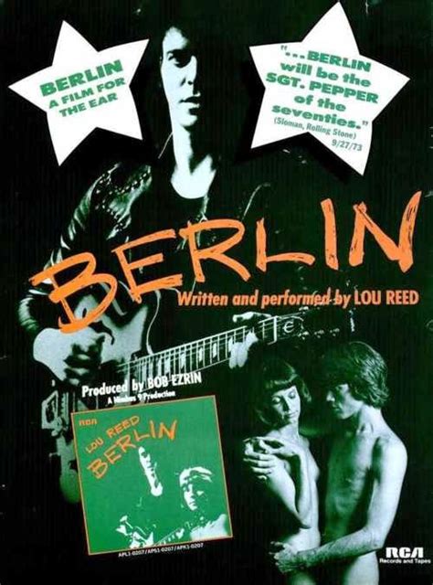 Margini in/versi: Lou Reed - Berlin, 1973