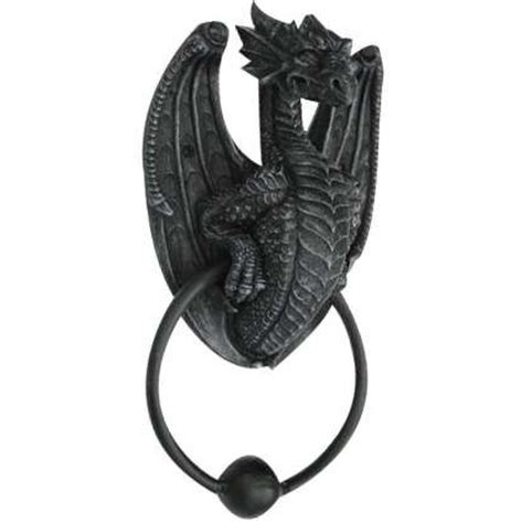 Dragon Door Knocker - Fantasy Door Decor, Home Decor, Dragons