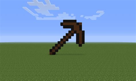 Wooden Pickaxe Minecraft Project