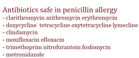 Allergy Trigger: What Antibiotics Should You Not Take If You Are ...