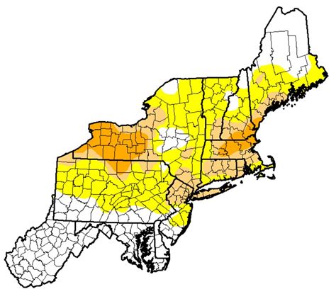 Matt's Weather Rapport: Drought Deepening In Northeastern United States