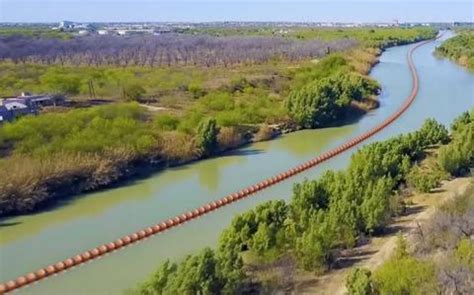 Body found at buoy barrier Texas set up on Rio Grande, Mexico says ...