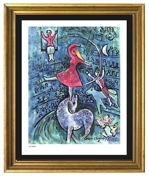 Marc Chagall Signed & Hand-Numbered Limited Edition Lithograph