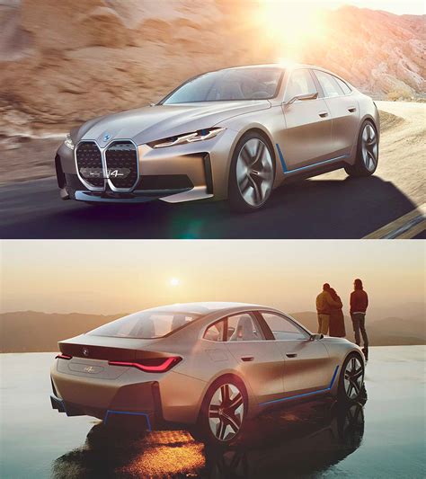 Electrified BMW Concept i4 Debuts, Has 530HP and 270-Mile Range - TechEBlog