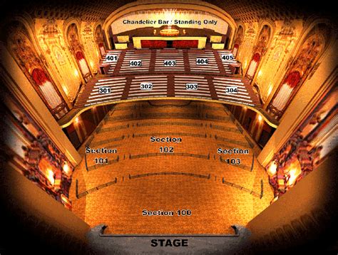 Seating Chart | Arvest Bank Theatre at The Midland