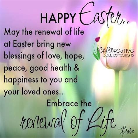 50 Inspirational Easter Quotes To Share Happiness | Easter inspirational quotes, Happy easter ...