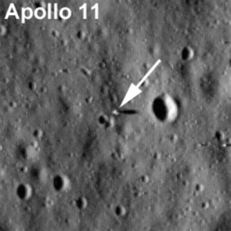 Lunar orbiter spots Apollo landing sites