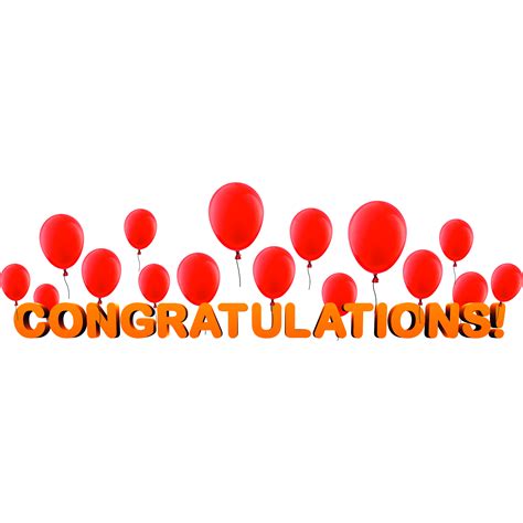 Congratulations Banner and Balloons Window Cling | Congratulations banner, Window clings ...