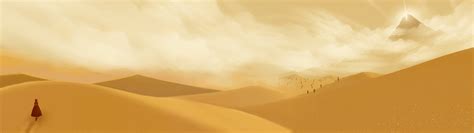 Journey Dual-Screen Wallpaper (3840x1080) by Nonexistent-One on DeviantArt