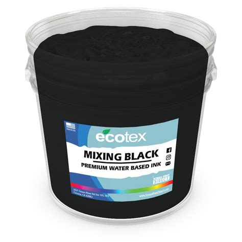 Ecotex® Water Based Ink Mixing Black - Walmart.com - Walmart.com