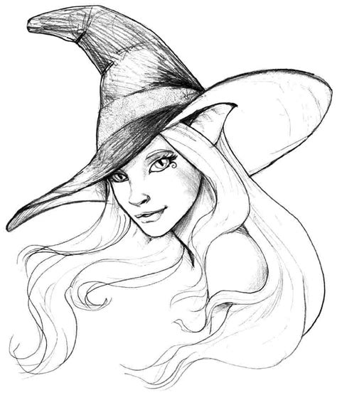 Witch Coloring Pages Printable