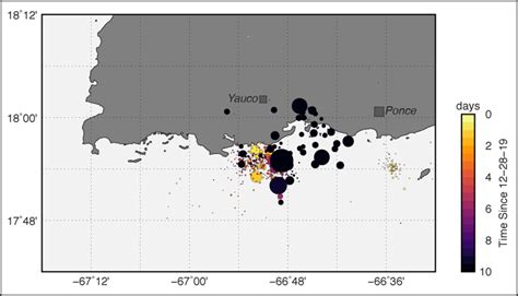 Rare Earthquake Swarm Strikes Puerto Rico - Eos