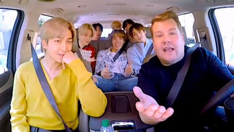 James Corden Shares An Unreleased BTS 'Carpool Karaoke' Clip