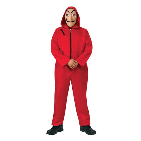 Adult Money Heist La Casa de Papel Jumpsuit Costume size Large/XL ...