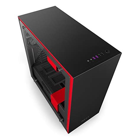 Buy NZXT H400i - MicroATX PC Gaming Case - RGB Lighting and Fan Control - CAM-Powered Smart ...