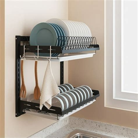 Kitchen Cabinet Stainless Steel Dish Rack