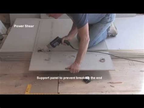 Fabricating and installing fiber cement boards - YouTube