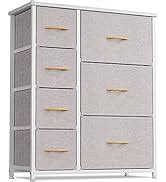 Amazon.com: Cubiker Dresser for Bedroom with 5 Drawers, Wide Chest of ...