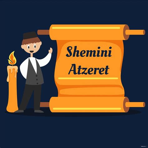 Shemini Atzeret Illustration in Illustrator, SVG, PSD, PNG, JPG, EPS - Download | Template.net