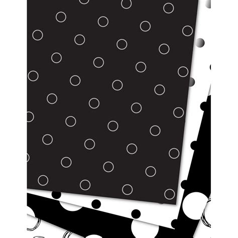 Black & White Polka Dots - Digital Download - Craft Paper Package with – The Celebration Co.