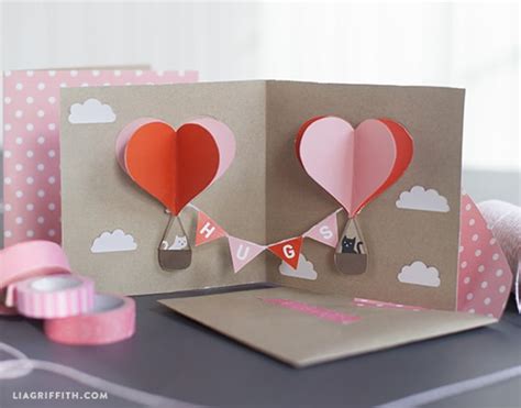 DIY pop-up Valentine Card | Skip To My Lou