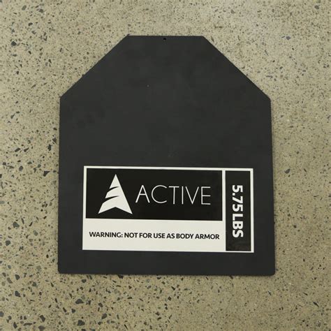 Active Weighted Vest Plates (Pair) — Total Sports PH