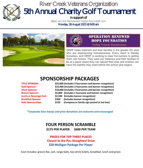 2023golftournamentflyer | Operation Renewed Hope Foundation