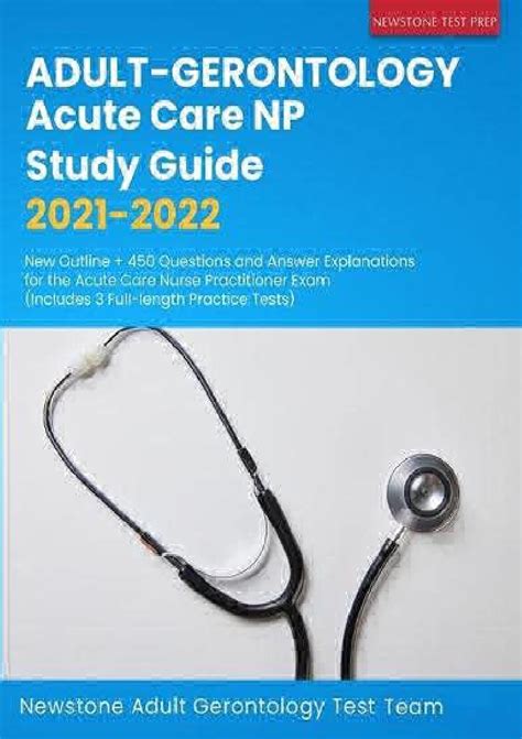 free read Adult-Gerontology Acute Care NP Study Guide 2021-2022: New ...