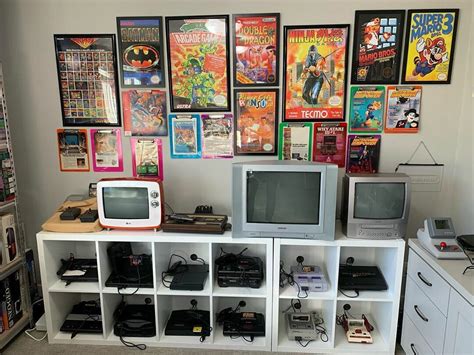 @RetroGamer.Brasil Setup | Retro games room, Video game bedroom, Video game room design