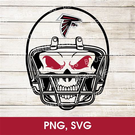 Atlanta Falcons Helmet Skull Svg Sport file digital files | Etsy