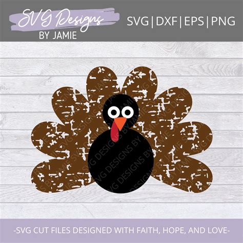 Turkey SVG Turkey Clipart Turkey SVG Files Turkey SVG Cut File Turkey ...