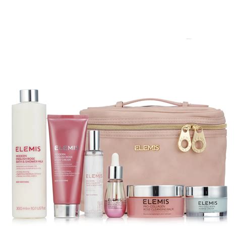 Elemis 6 Piece Pro-Collagen Rose Blockbuster Collection - QVC UK